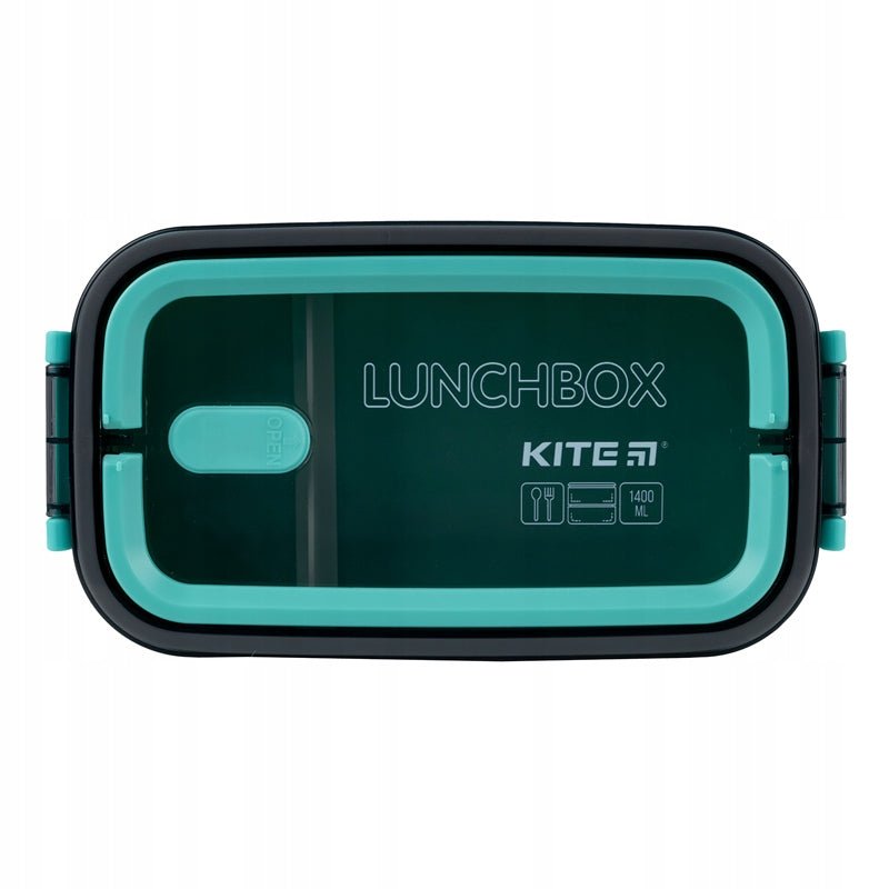 Lunchbox Kite K23-183-2 zamknięty widok z góry, szczelny pojemnik na śniadanie