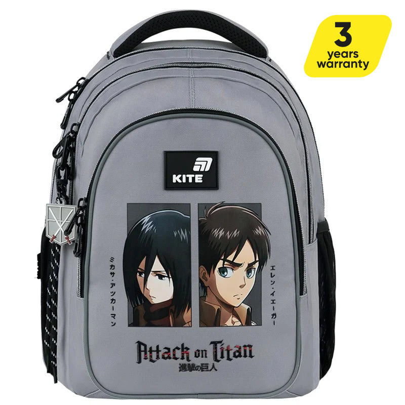 Batoh školní studentský Kite Attack on Titan ortopedický pro chlapce 9-12 let