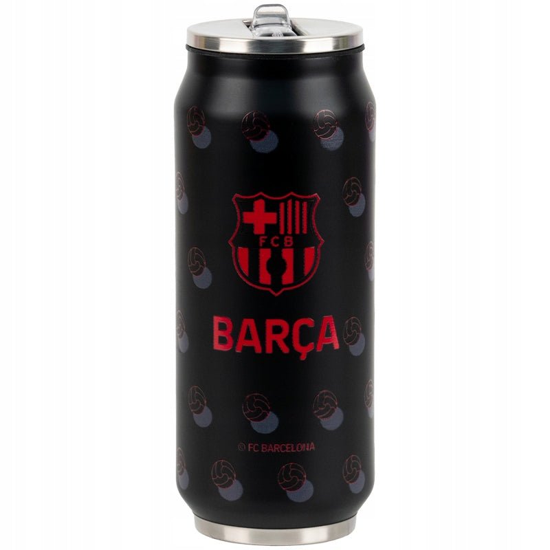 Kubek termiczny Kite FC Barcelona w barwach klubowych z oficjalnym herbem.