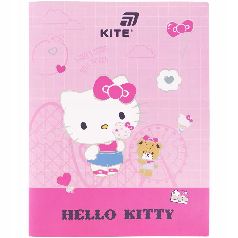 Teczka z koszulkami Hello Kitty A4 rozowa Kite