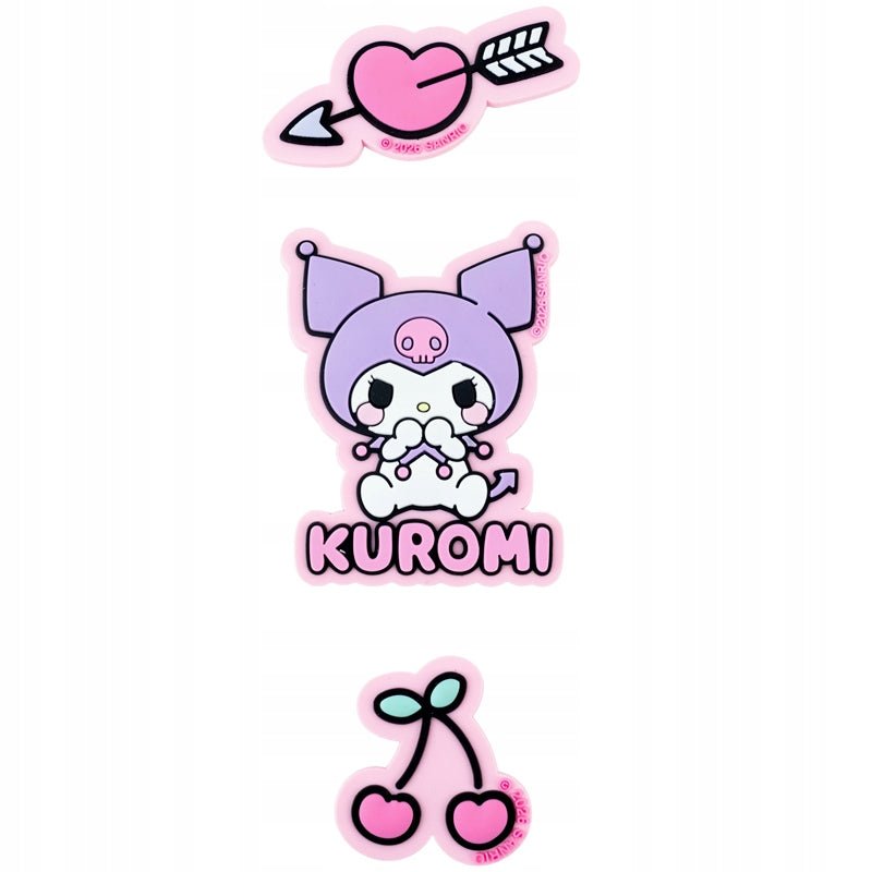 Naszywki dla dziewczynek Kite Kuromi z jednej strony.