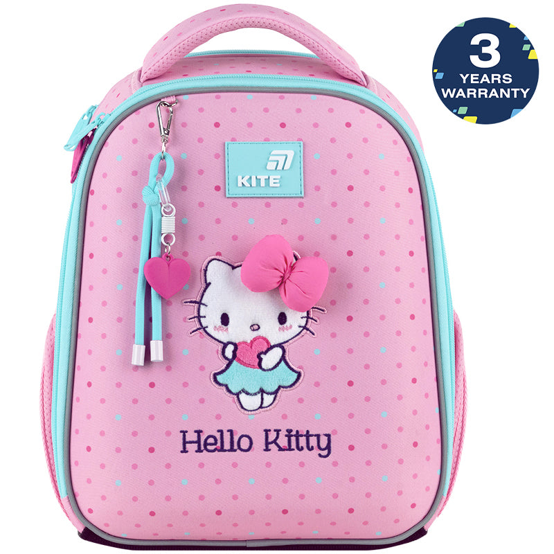 Aktovka školní ortopedická pro dívky do 1. třídy Hello Kitty Kite