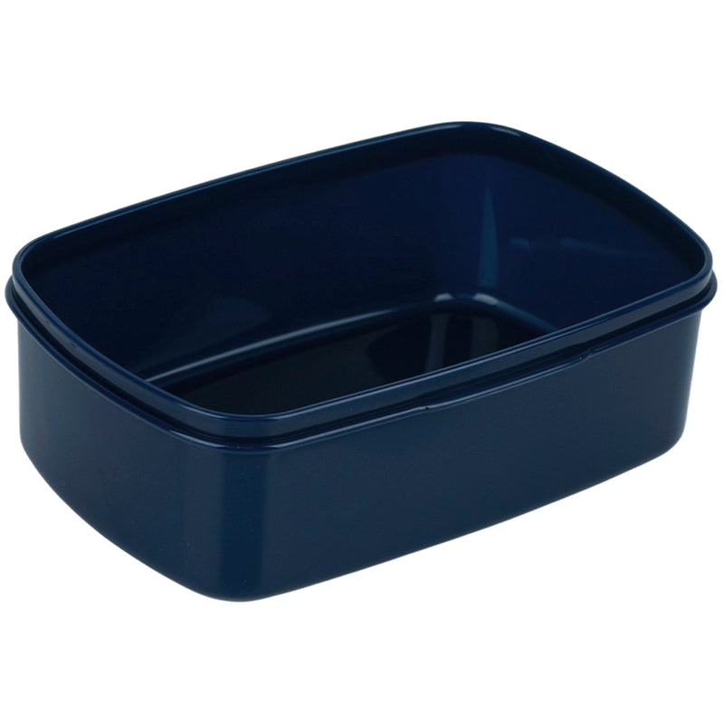 Pojemne wnętrze niebieskiego lunchboxa Kite o pojemności 750 ml.