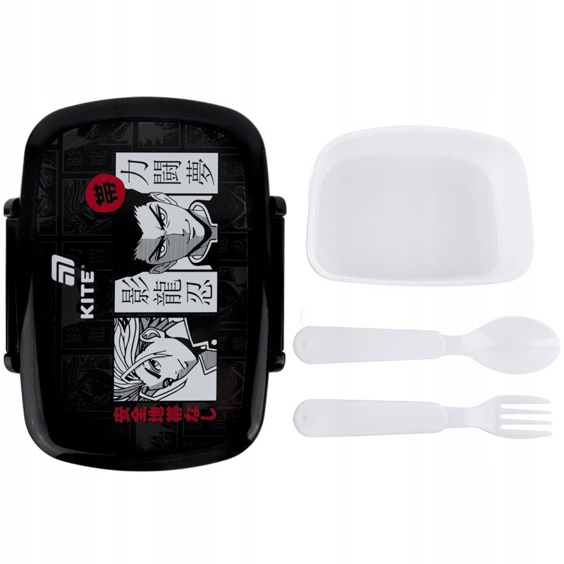Czarny pojemnik na lunch Kite 750 ml BPA Free.