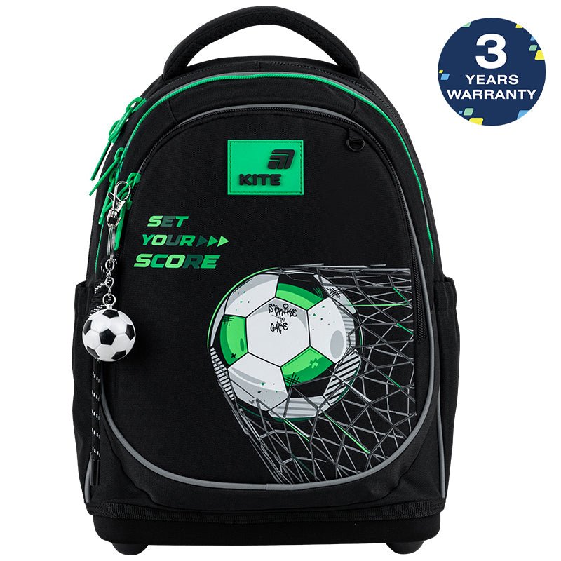 Batoh školní ortopedický pro chlapce s motivem fotbalu Kite Football