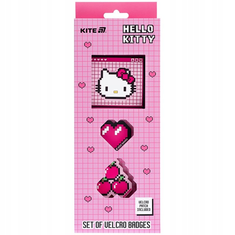 naszywki Hello Kitty Patch Kite komplet 3 sztuki