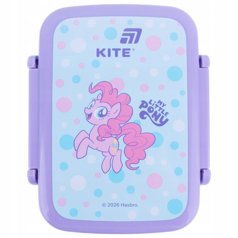 Kompaktowy snackbox Kite 420 ml idealny na zdrowe przekąski do szkoły i na wycieczkę.