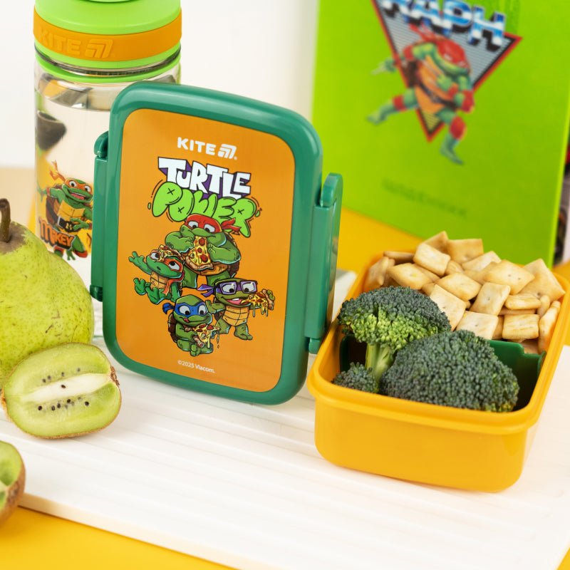 Śniadaniówka z przegródkami do szkoły 420ml Ninja Turtles Kite