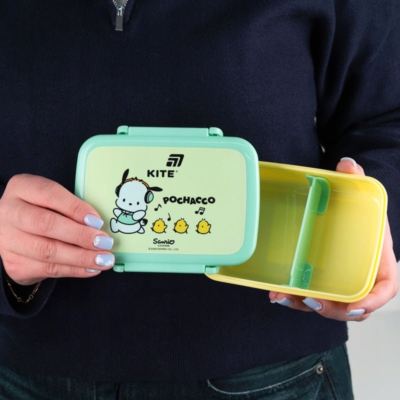 Kompaktowy snackbox dla dzieci z motywem Poccacho Kite.