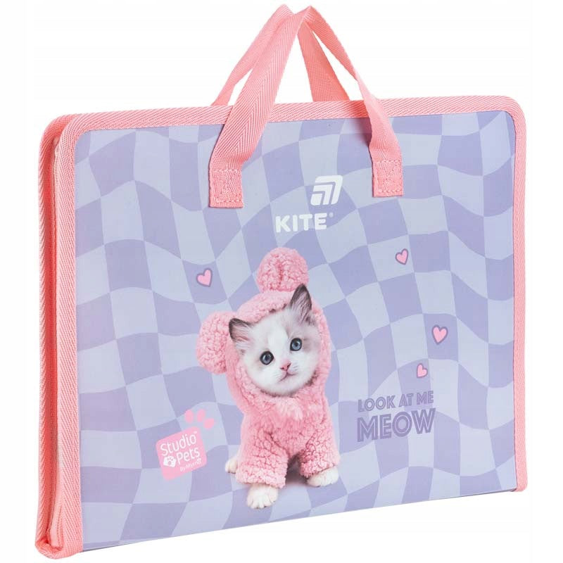 Teczka z rączką A4 Studio Pets Kite SP26-202 z kotkiem dla dziewczynek