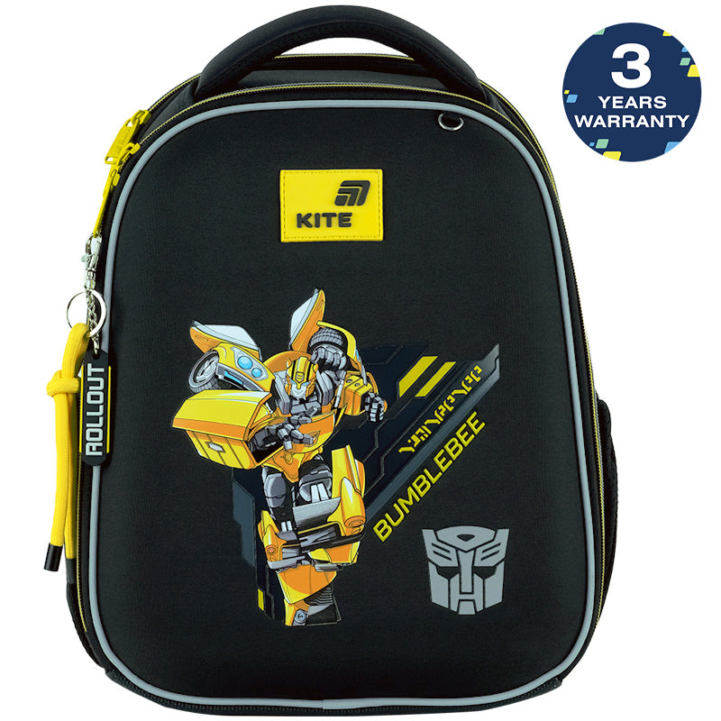 Školní aktovka ortopedická pro chlapce 6 let Transformers Kite
