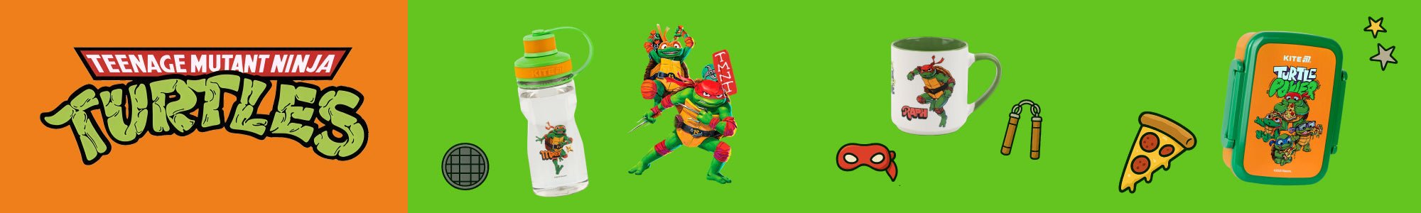 Kolekcja Ninja Turtles Kite: plecaki i akcesoria. Dynamiczny design, trwałość i styl dla aktywnych dzieci.