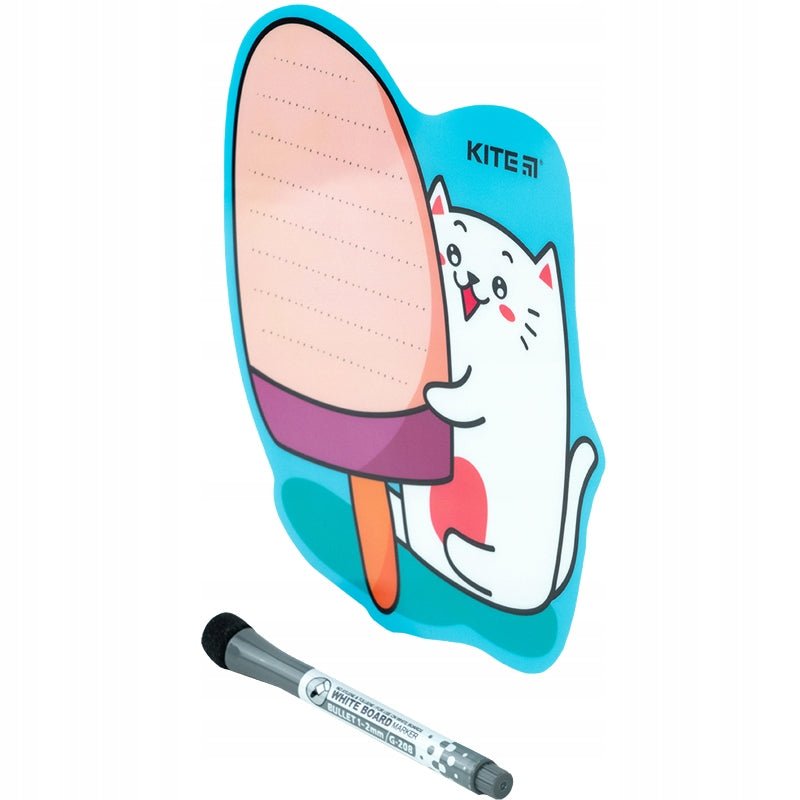 Tablica Kite K22-474-1 magnetyczna z markerem, zestaw do rysowania dla dzieci
