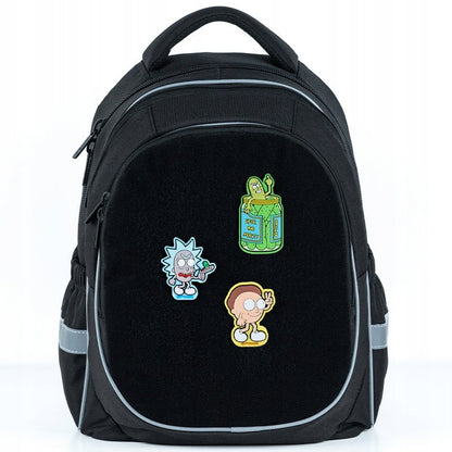 Naszywki na rzep emblemat 3 szt Rick and Morty KITE