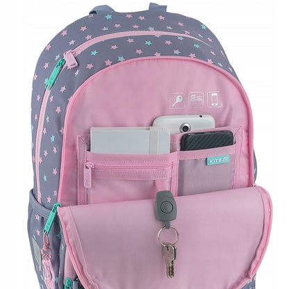 Praktyczne kieszenie na butelkę, telefon i lunchbox – wszystko na swoim miejscu!