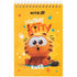 Notatnik spiralny Kite Garfield z twardą okładką kieszonkowy