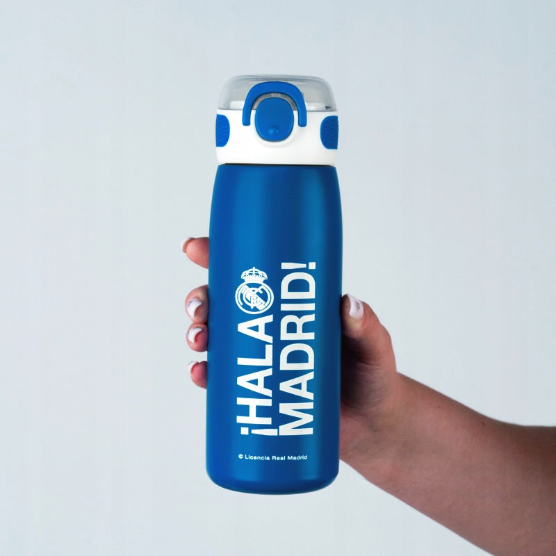 Termoska se slámkou Kite Real Madrid 600 ml