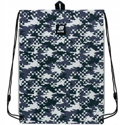 Worek na buty szkolny dla dzieci kamuflażowy pixel Kite