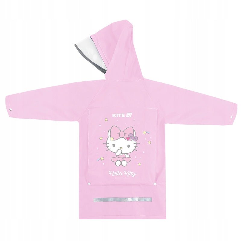 Płaszcz przeciwdeszczowy dla dziewczynki różowy Hello Kitty