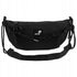 Torba crossbody czarna Kite – przód z kieszenią na zamek i logo
