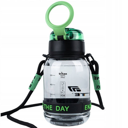 Bidon na napoje 700ml pasek na ramię uchwyt bpa free Kite