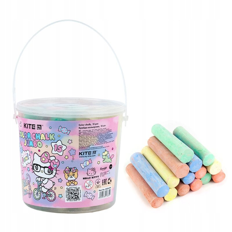 Kreda kolorowa 15 sztuk Hello Kitty