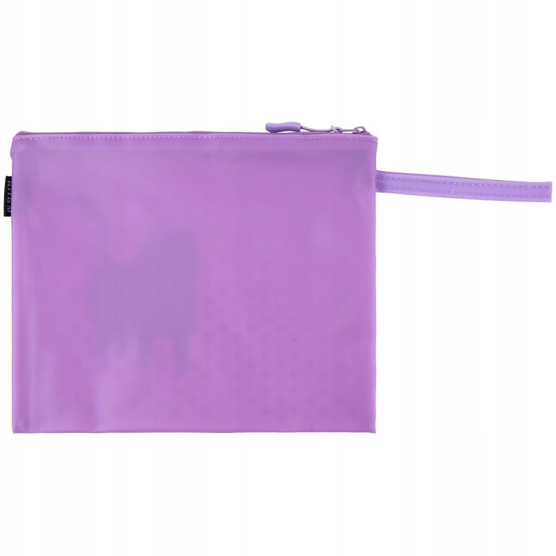 Tył silikonowej teczki, minimalistyczna saszetka na zamek Kite K22-469-05