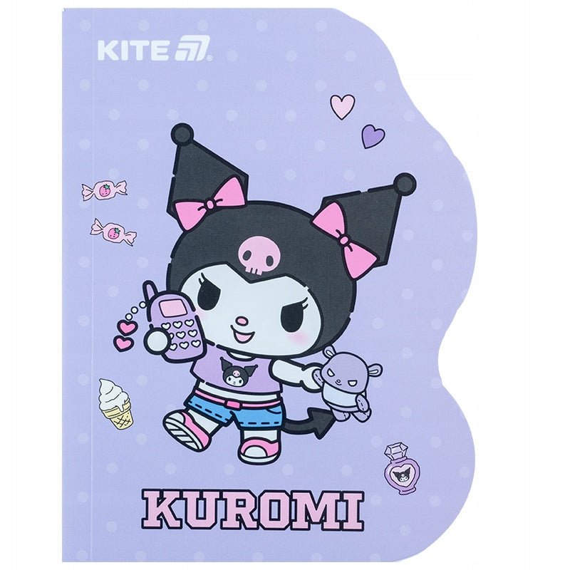 Notes pamiętnik A6 fioletowy Kuromi Kite