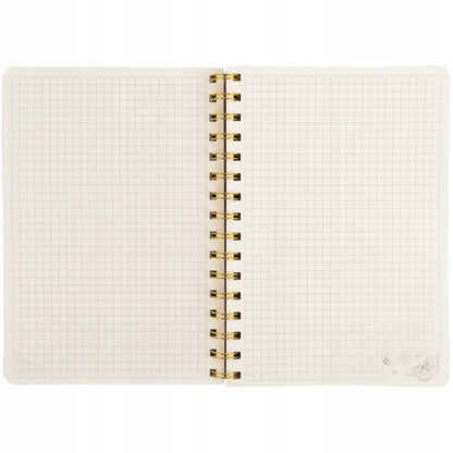 biały papier 80 g/m² w kratkę ułatwiający estetyczne notowanie