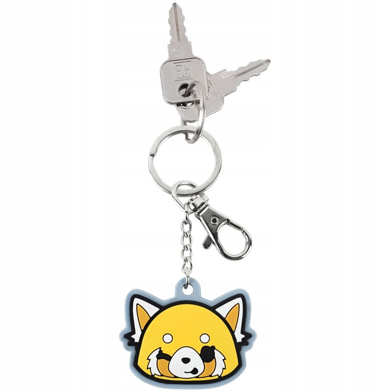 Oryginalny brelok do kluczy z licencją Sanrio Aggretsuko.