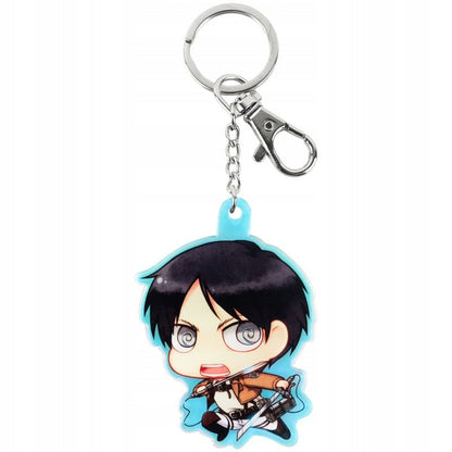 Breloczek do plecaka z motywem z anime Attack on Titan.