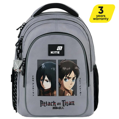Batoh školní studentský Kite Attack on Titan ortopedický pro chlapce 9-12 let