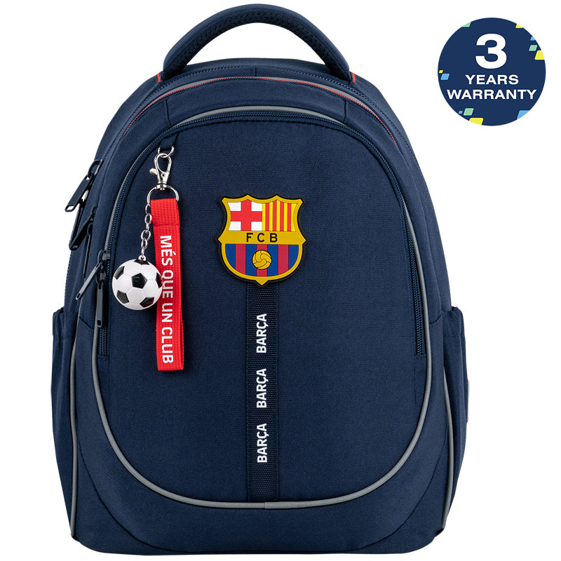 Ortopedický školní batoh Kite FC Barcelona modrý pro chlapce