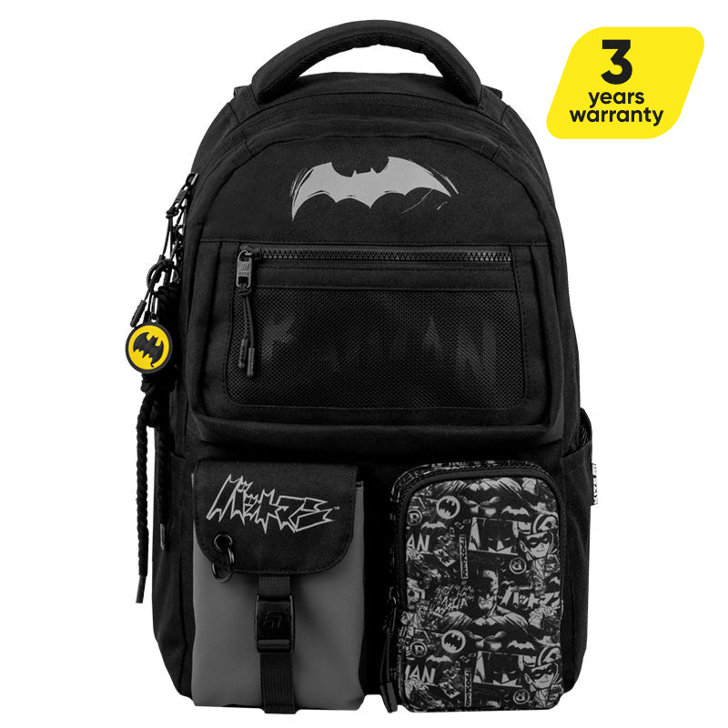 Batoh studentský školní pro chlapce 9–12 let černý DC Batman Kite
