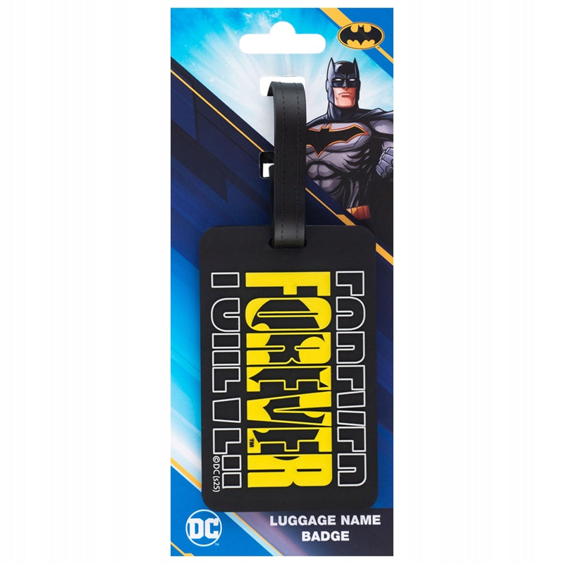 Etykieta bagażowa Batman Kite – identyfikator na plecak dla chłopców