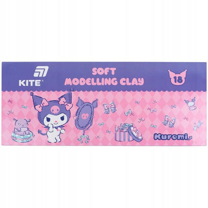 Zestaw plasteliny Kuromi Kite 18 kolorów dla dzieci