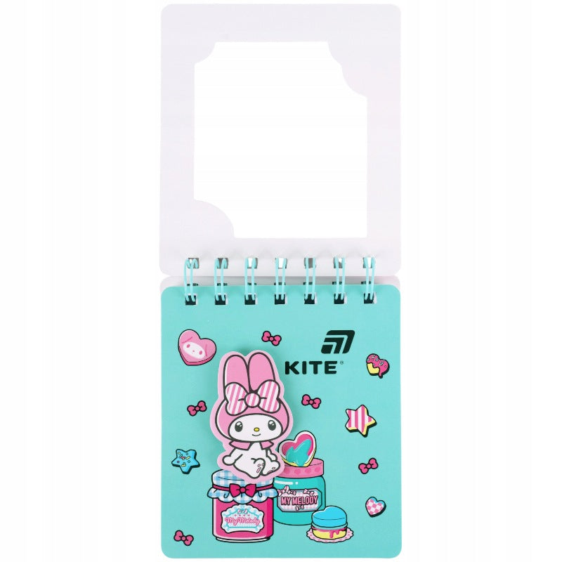 Notes na spirali w kratkę My Melody 80 kartek Kite