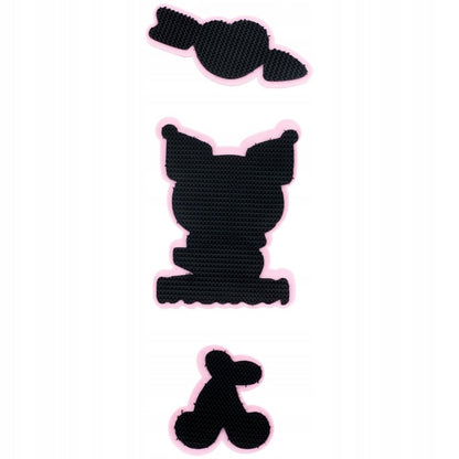 Powierzchnia gumowej naszywki PVC Kite.