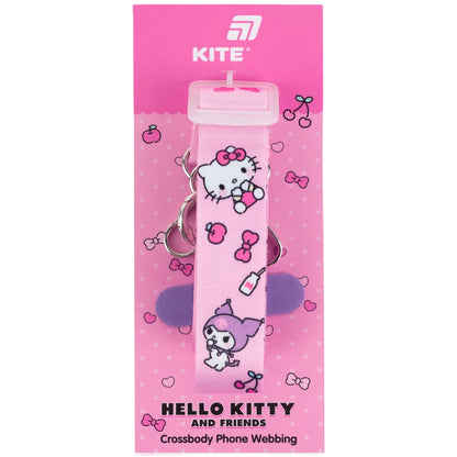 Licencjonowany pasek do telefonu Kite Hello Kitty w firmowym opakowaniu