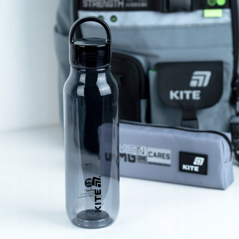 Szara butelka tritanowa Kite 670 ml