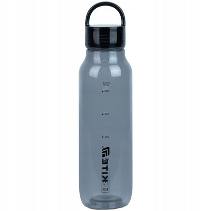 Widok z tyłu szarej butelki tritanowej Kite 670 ml