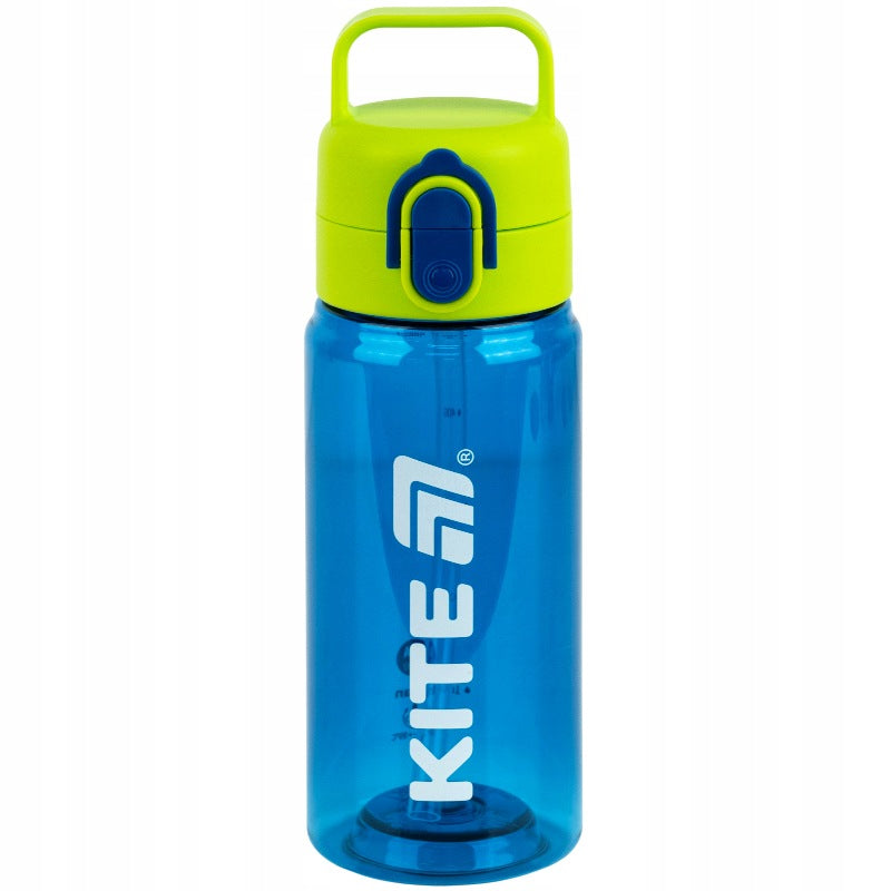 Tritanowa butelka na wodę Kite 600 ml ze słomką do szkoły i na trening