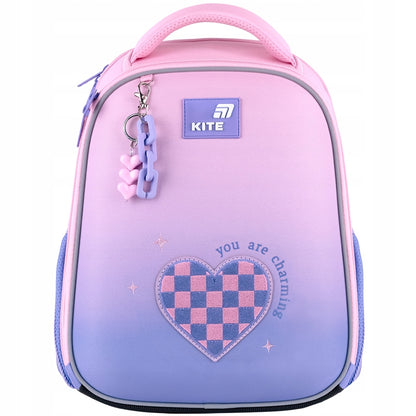 Tornister szkolny ortopedyczny Kite K26555S-4 – widok z przodu
