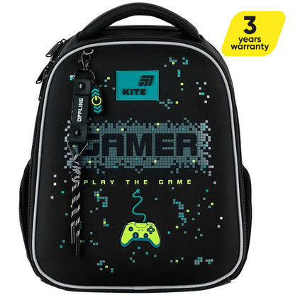 Aktovka do školy s nožkami ortopedická pro chlapce 6 let Play the Game