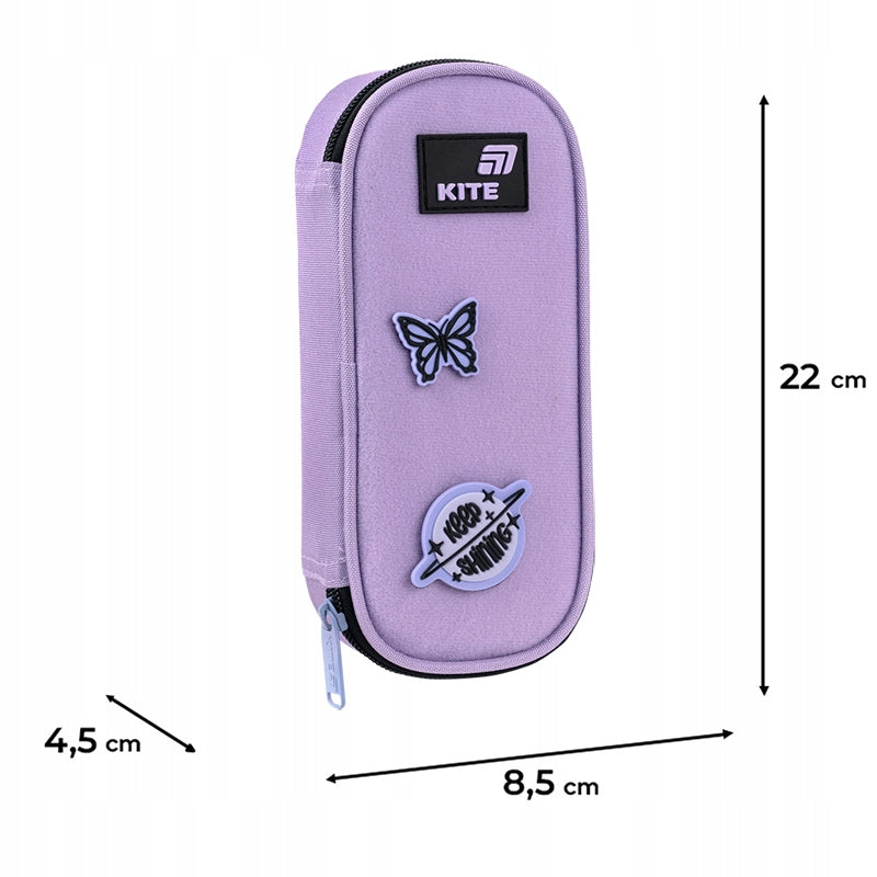Grafika z dokładnymi wymiarami piórnika Kite K26-599-9.