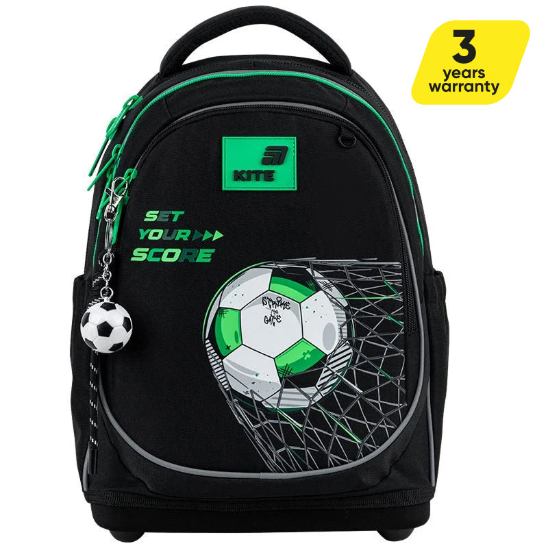 Batoh školní ortopedický pro chlapce s motivem fotbalu Kite Football