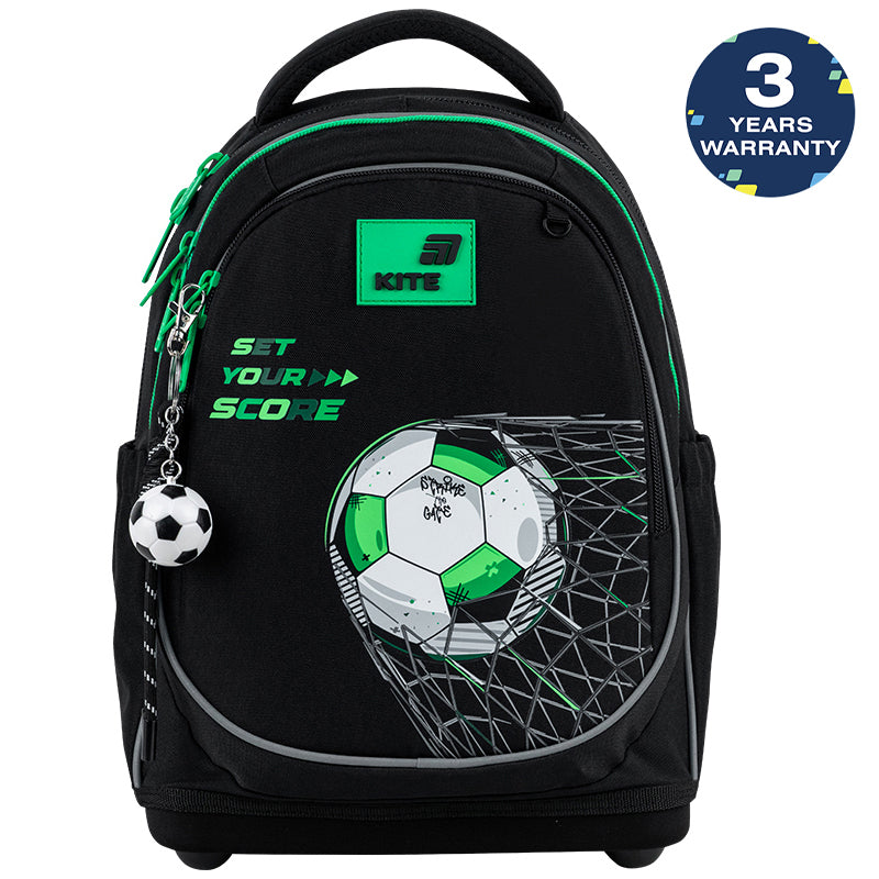 Batoh školní ortopedický pro chlapce s motivem fotbalu Kite Football