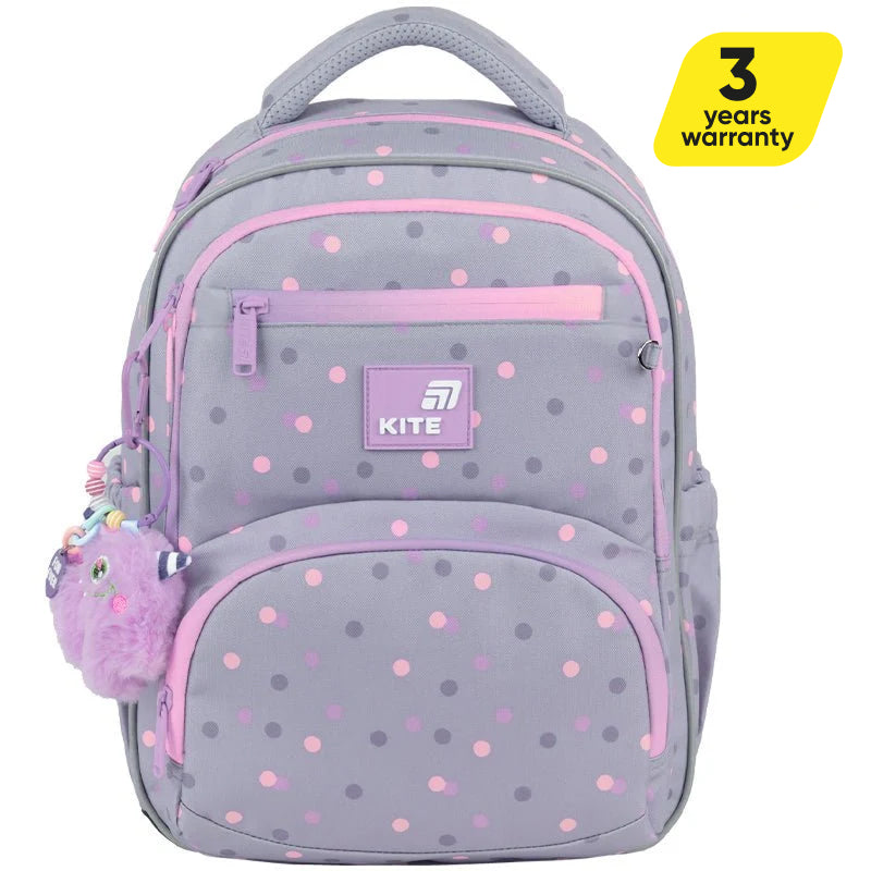 Batoh školní ortopedický Kite pro dívky 4-6 třída Cute Monster