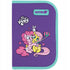 Frontowa część piórnika z efektem 3D przedstawiająca uśmiechnięte postacie z My Little Pony.