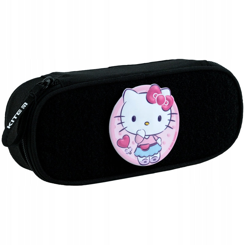 Naszywka 3D Hello Kitty Kite przypięta do piórnika